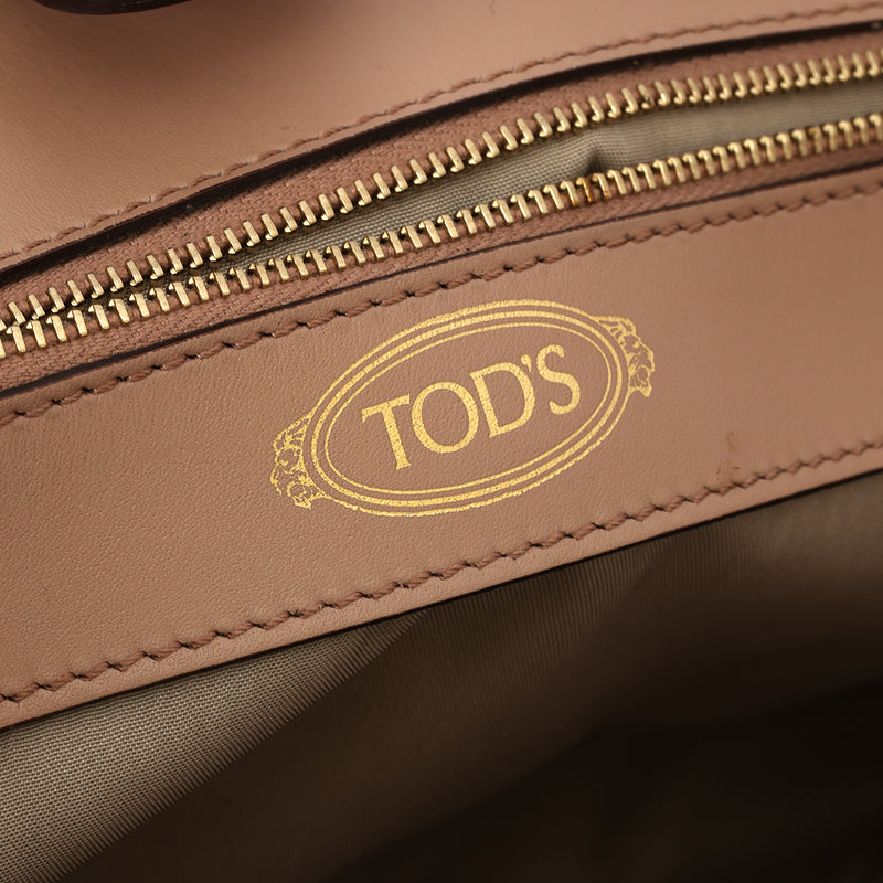 Pre-loved Tods Small Cape Leather Tote