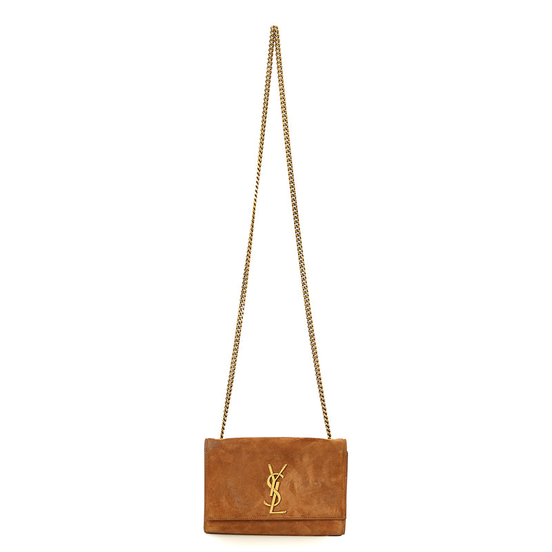 Saint Laurent Suede Small Kate Bag