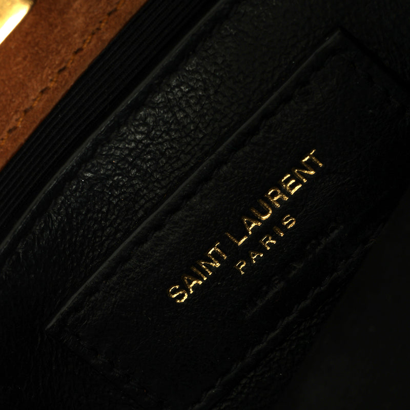 Saint Laurent Suede Small Kate Bag