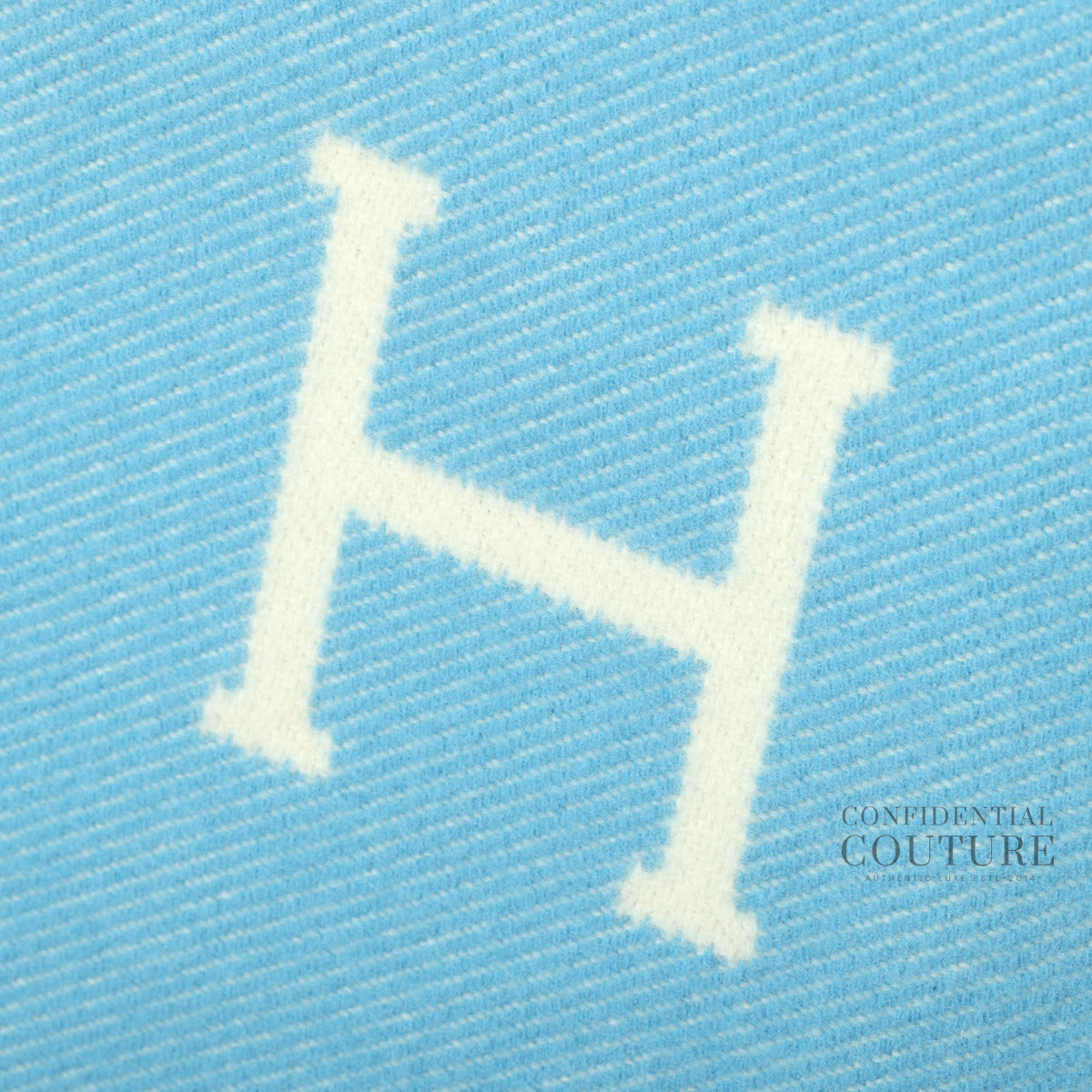 Avalon Baby Blanket Blue Genievre