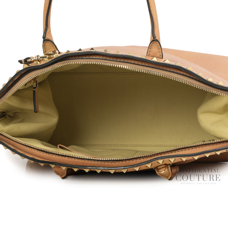Nude Rockstud Dome Shopper Tote