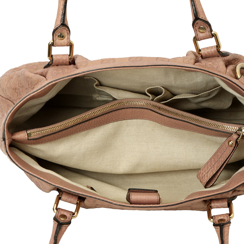 Pre loved Gucci GG Guccissima Leather Sukey Tote Medium