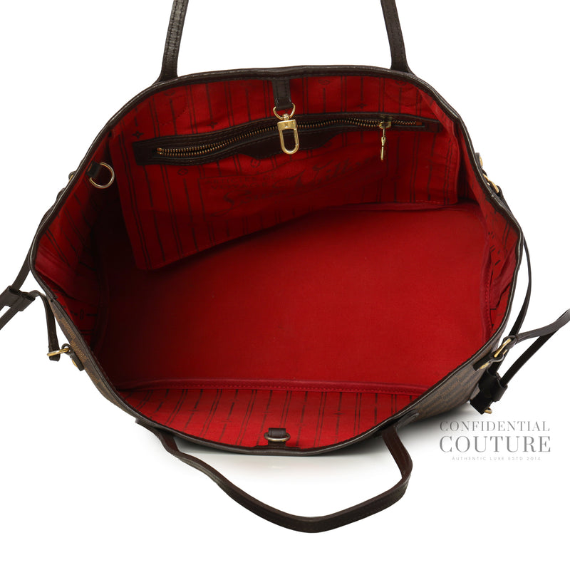 Damier Ebene Neverfull MM Bag