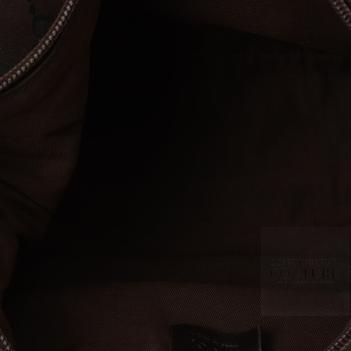 GG Guccisima Ring Canvas Brown Shoulder Bag
