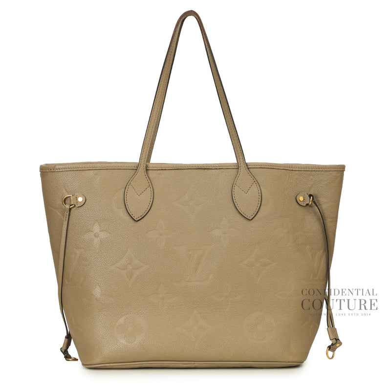 Tourterelle Monogram Empreinte Neverfull MM Bag