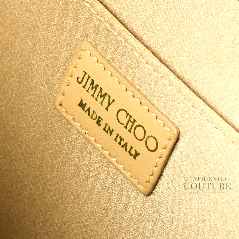 Cayla Metallic Gold Patent Leather Clutch