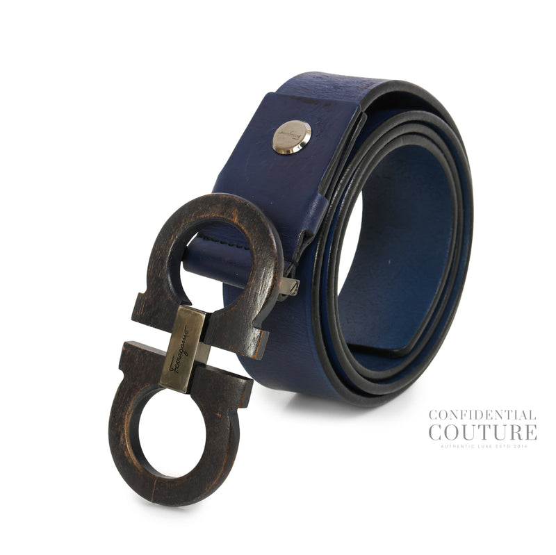 & Adjustable Gancini Belt
