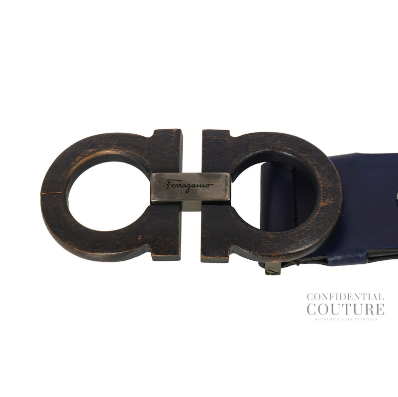 & Adjustable Gancini Belt