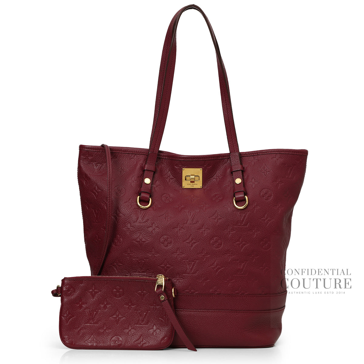 Aurore Monogram Empreinte Leather Citadine PM Bag