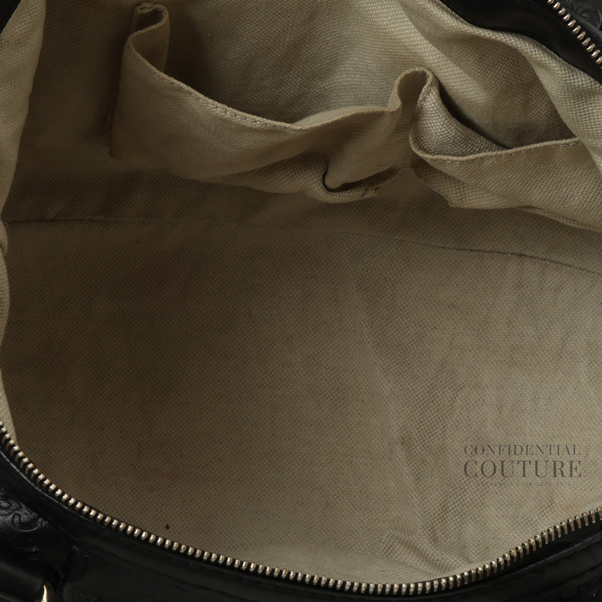 Black Guccissima Leather Medium Sukey Tote Bag