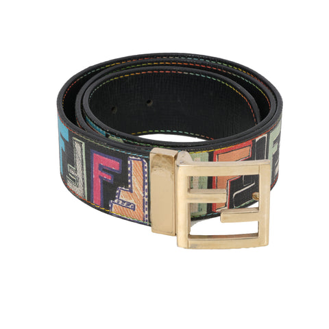 Multi-Colour Leather Belt