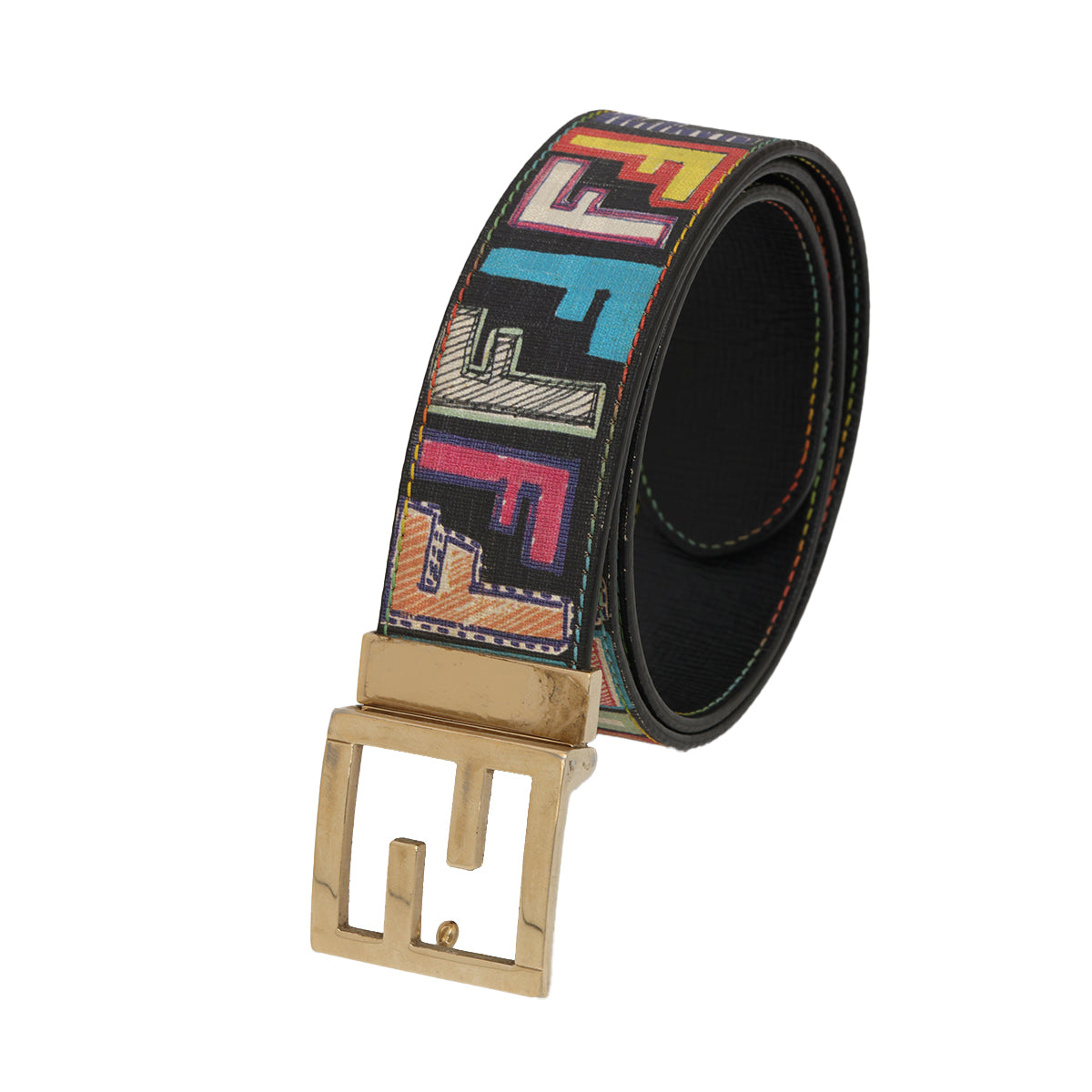Multi-Colour Leather Belt
