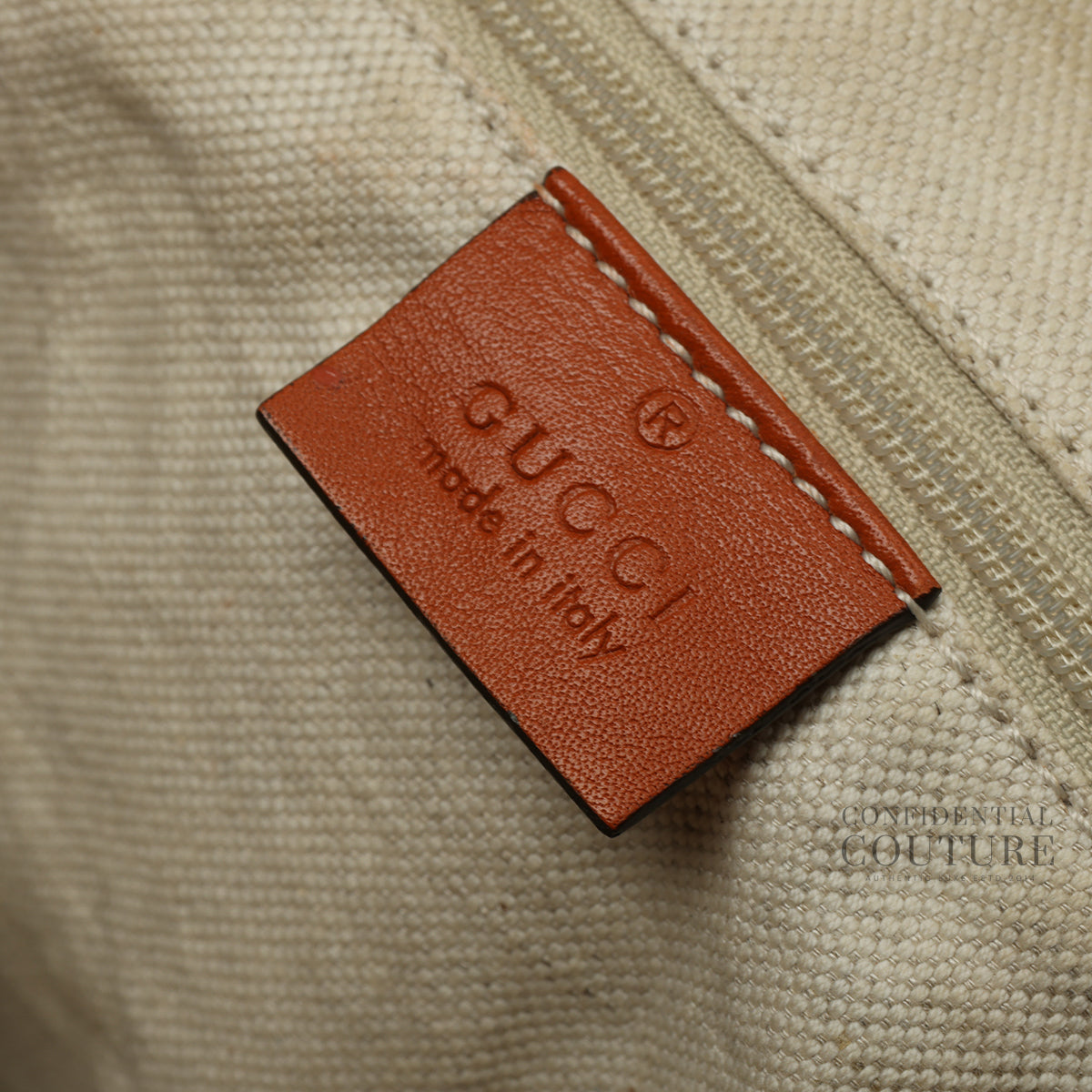 Rust Guccissima Leather Medium Sukey Tote Bag