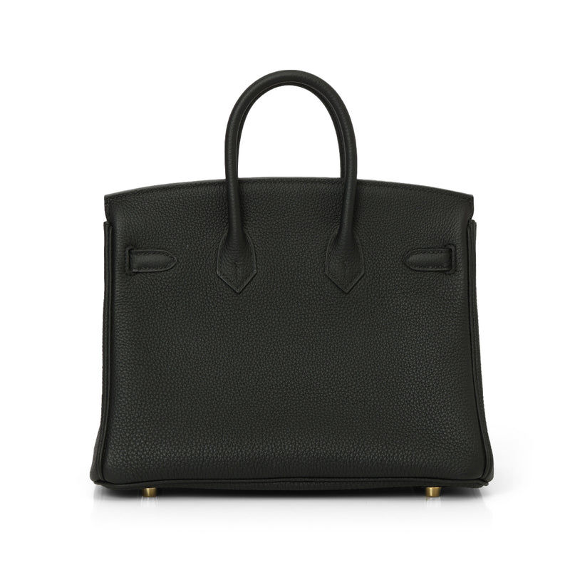 Sac Birkin 25 Veau Togo Noir