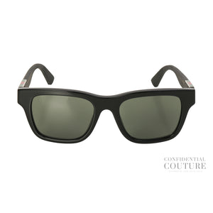GG Square Frame Black Sunglasses 2089S