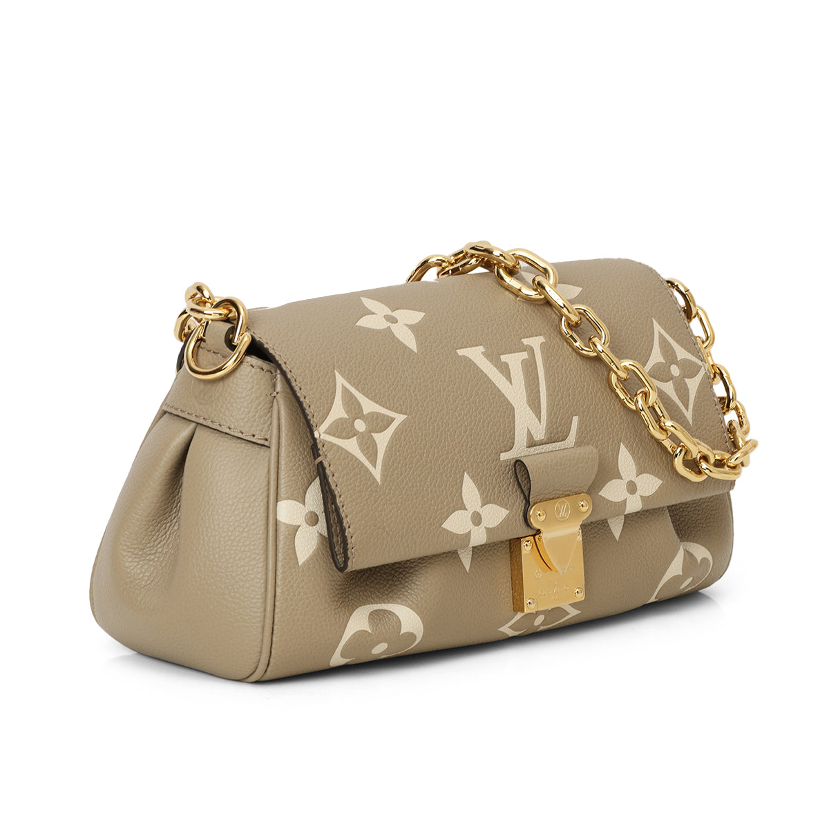 Bicolor Favorite Monogram Empreinte Leather Bag One Size