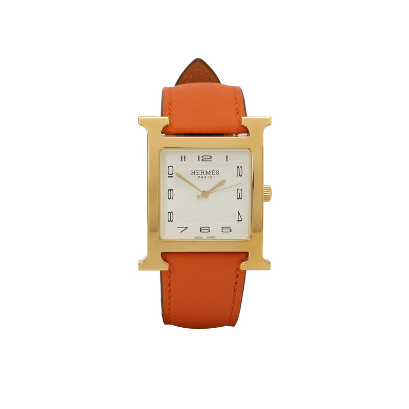 Hermes Heure H Watch, Medium Model 34mm