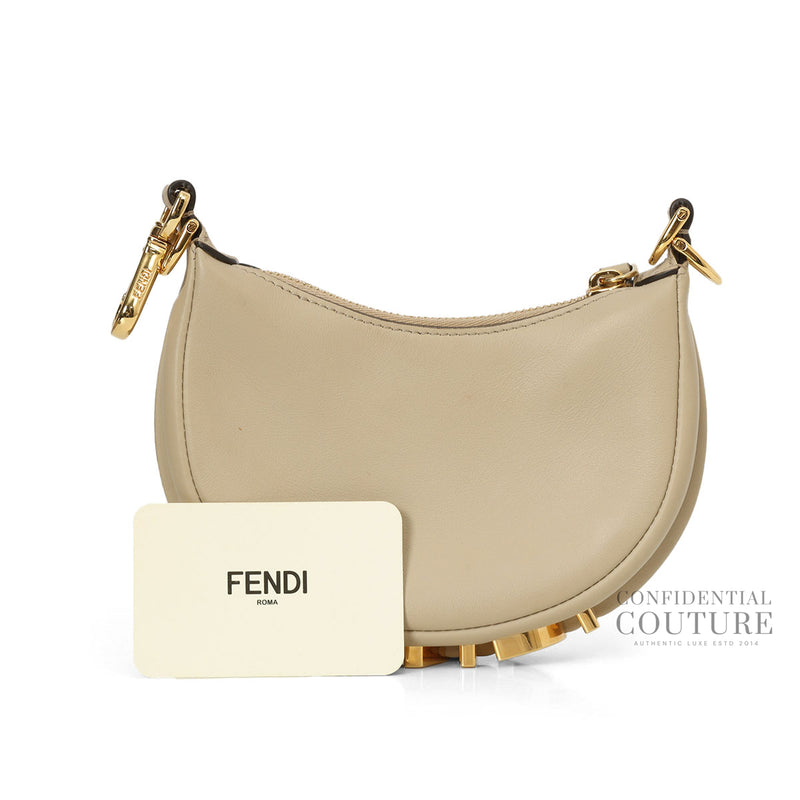 Women fendi fendigraphy mini dove beige price