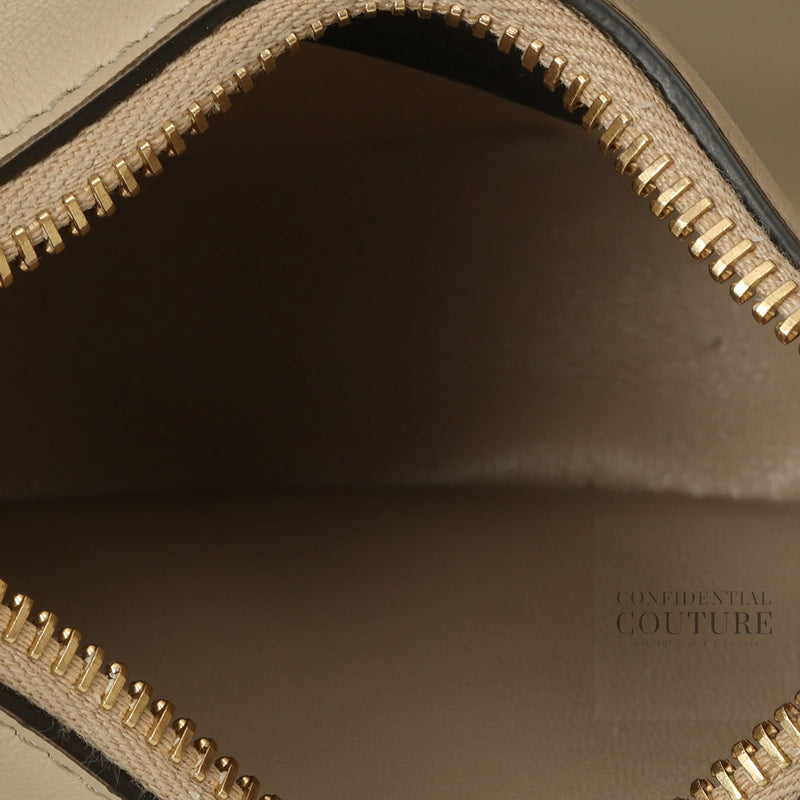Pre-loved Fendi Fendigraphy Mini Dove - Beige