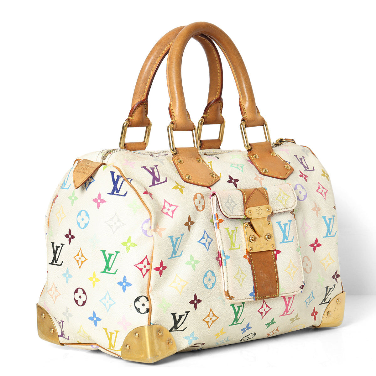 Raffia Beige Basket Medium Totec