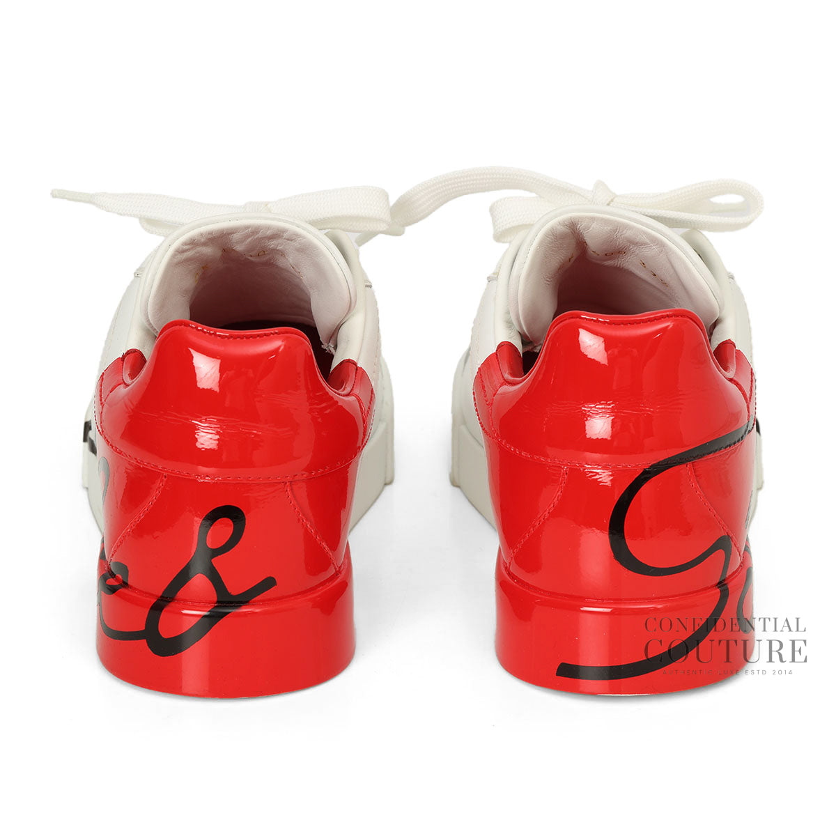 White/Red Portofino Sneakers EU 37.5 | UK 5 | US 7.5