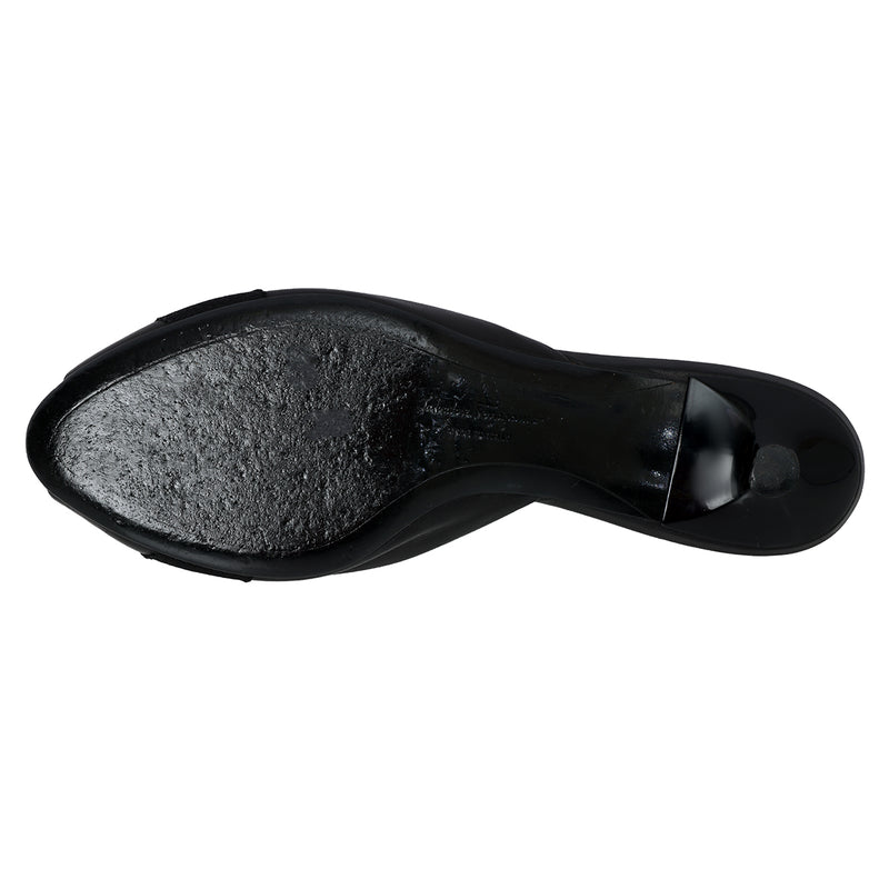 Black Kitten Sandal - Size 5.5