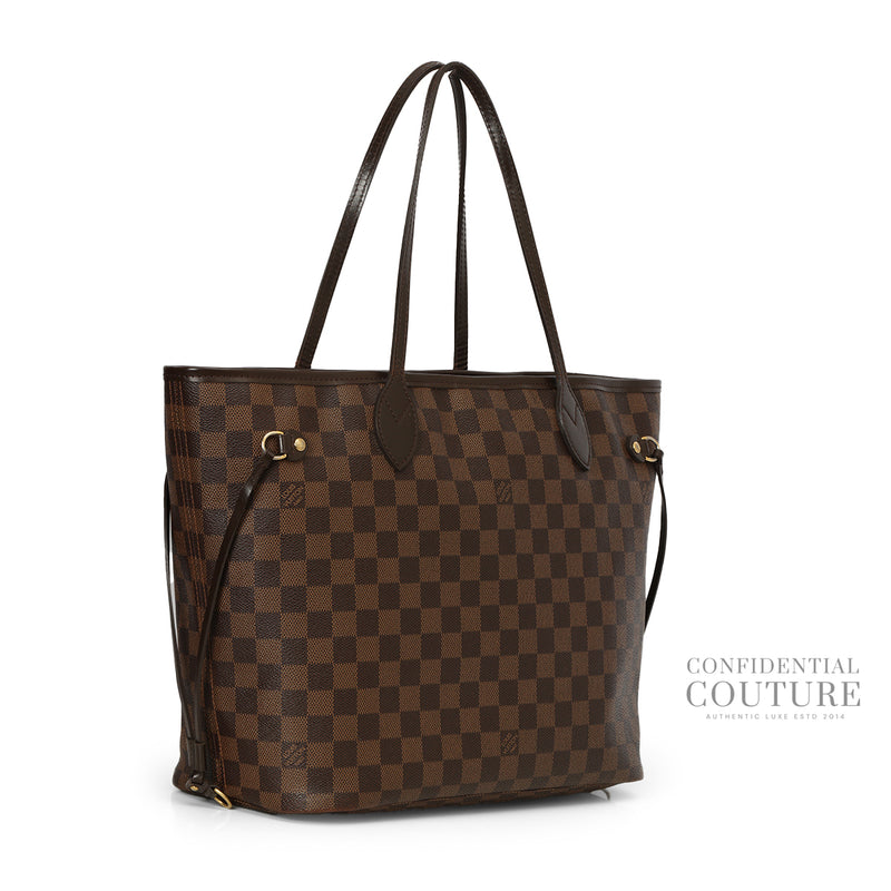 Damier Ebene Neverfull MM Bag- Restored