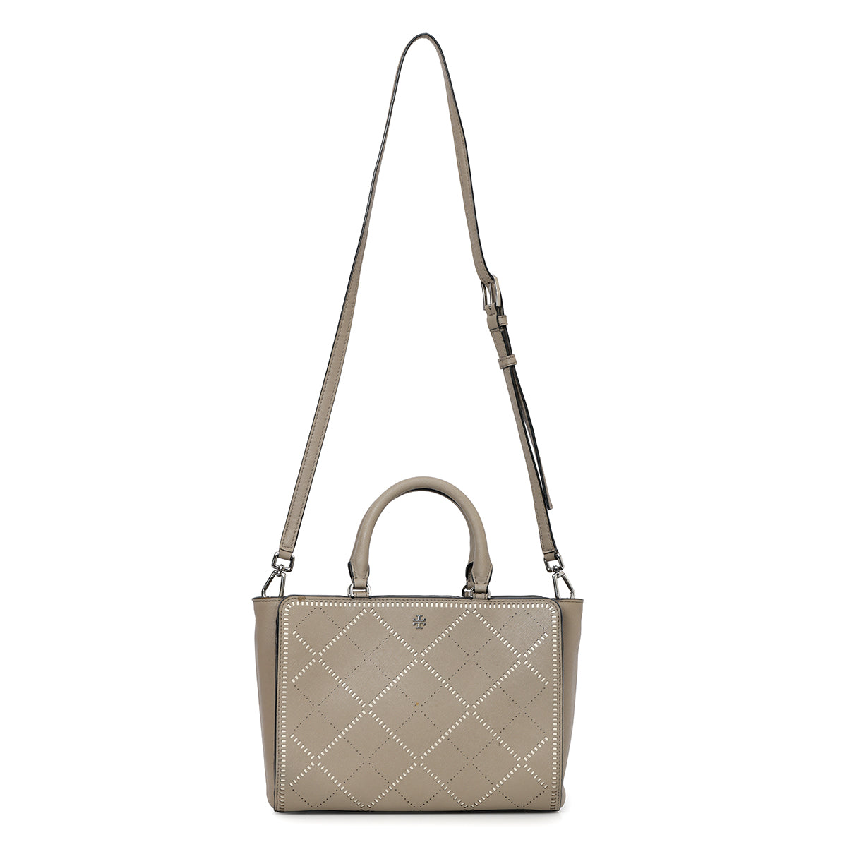Robinson Crosshatch Satchel