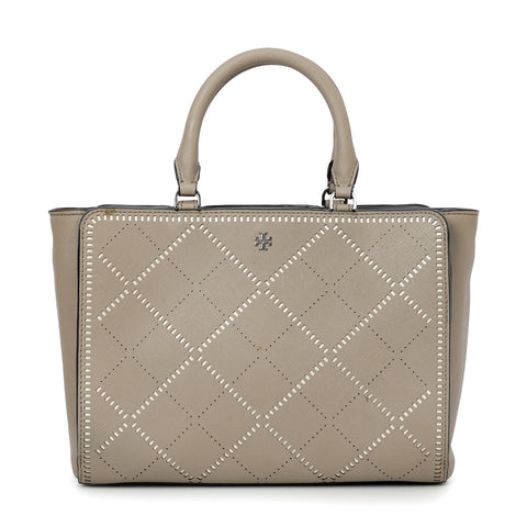 Robinson Crosshatch Satchel