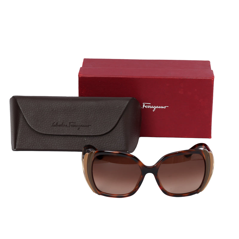 Women pre loved salvatore ferragamo sf624s 214 125 sunglasses price
