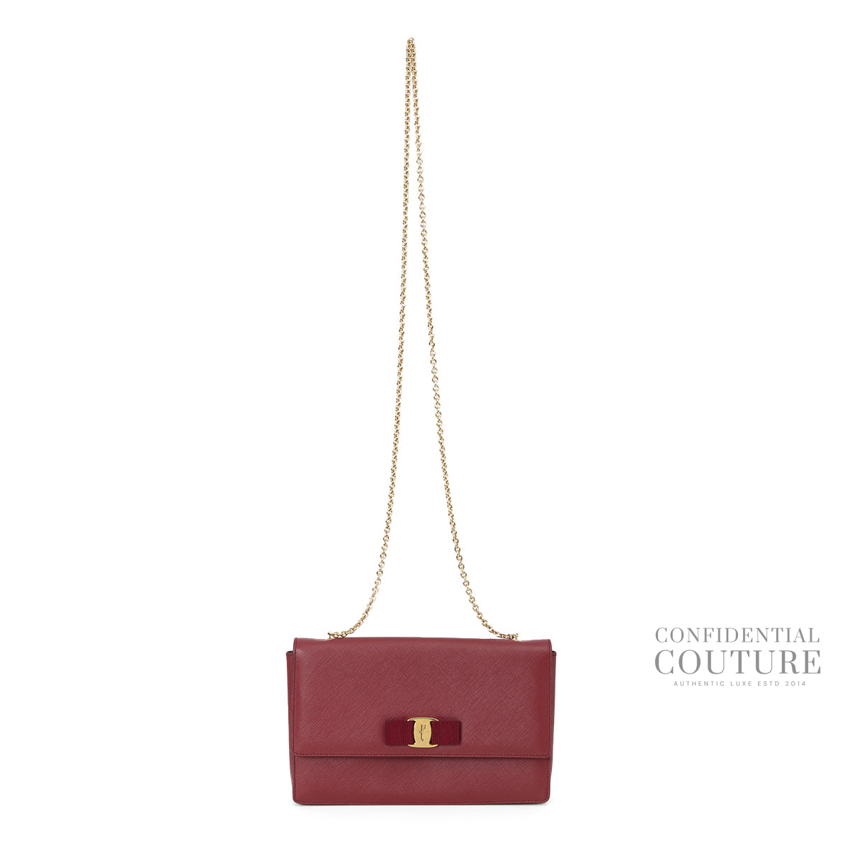 Wine Ginny Vara Crossbody Bag
