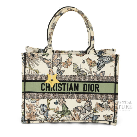 Multicolor Medium Toile de Jouy Mexico Book Tote