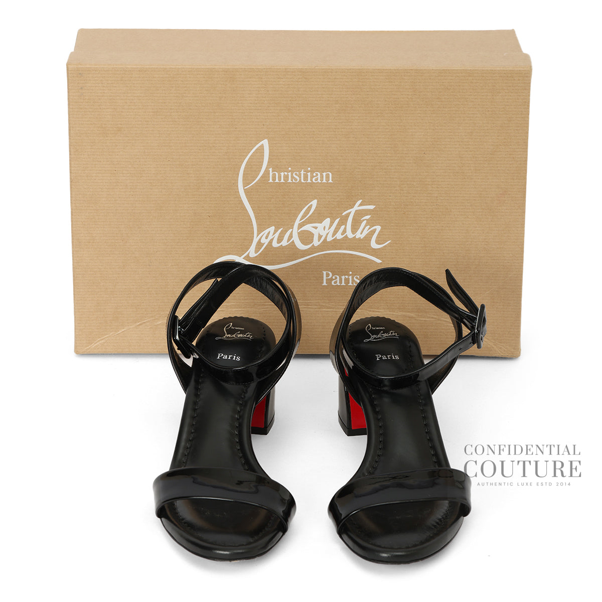 Black Miss Sabina 55 Sandals- EU 37