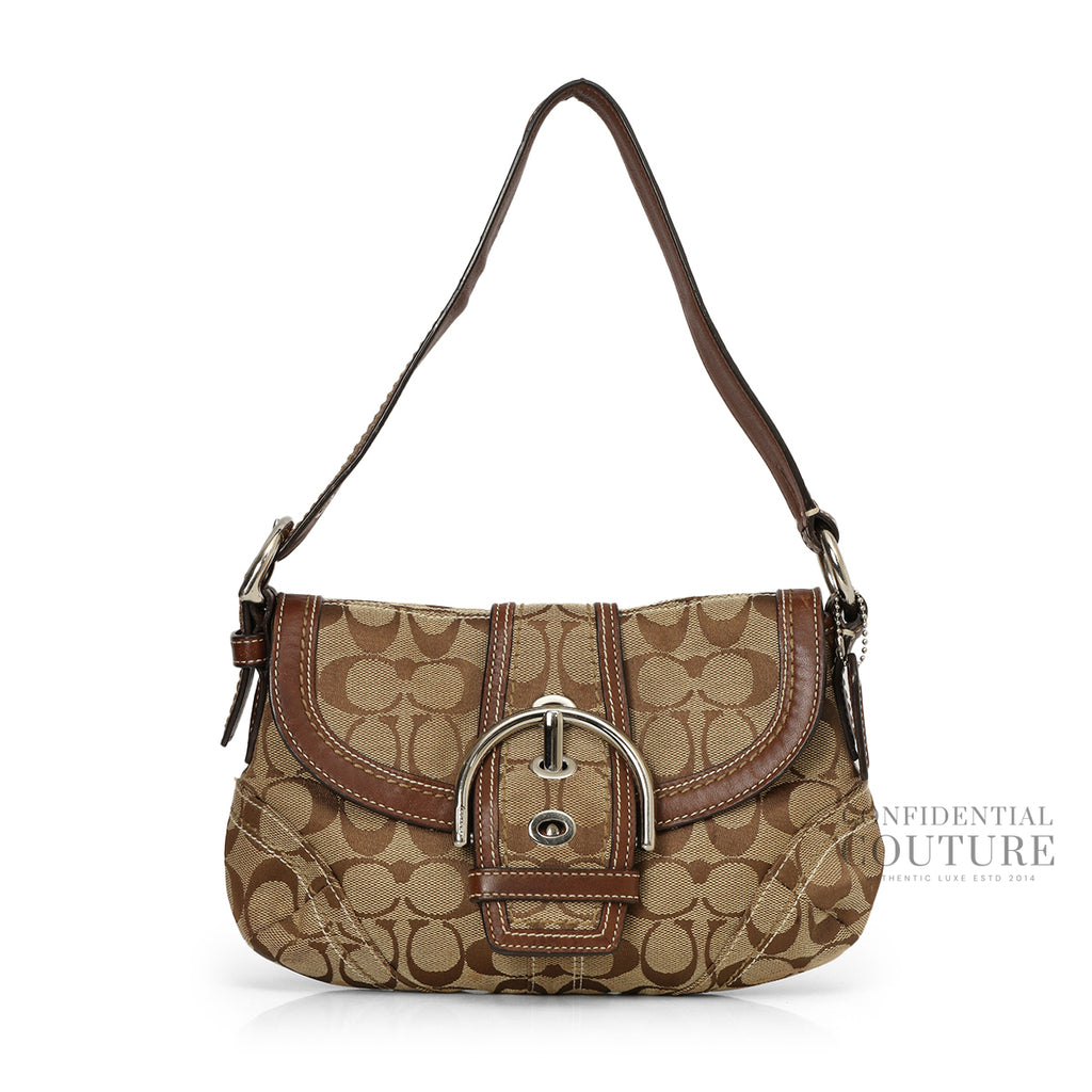 Shop Pre-Loved Coach Soho Buckle Flap Shoulder Bag 100% Authentic