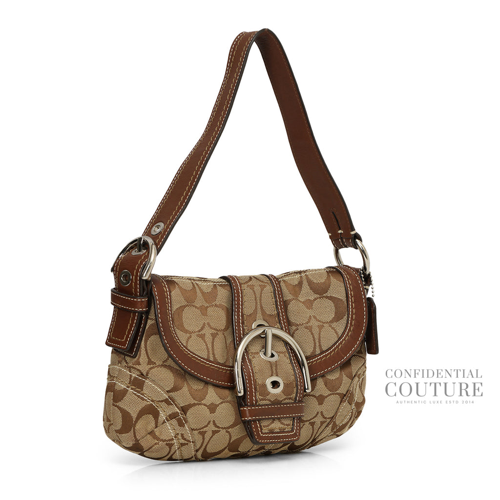Shop Pre-Loved Coach Soho Buckle Flap Shoulder Bag 100% Authentic