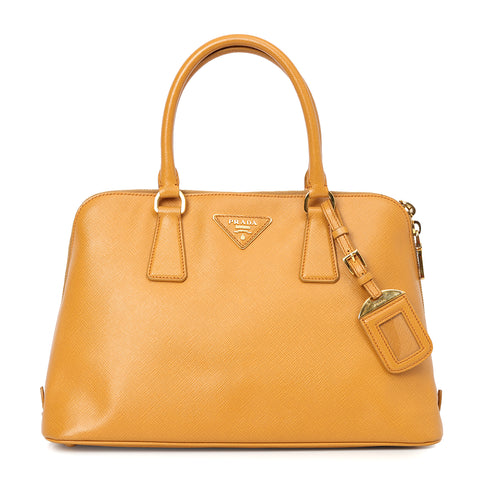 Medium Saffiano Lux Promenade Bag