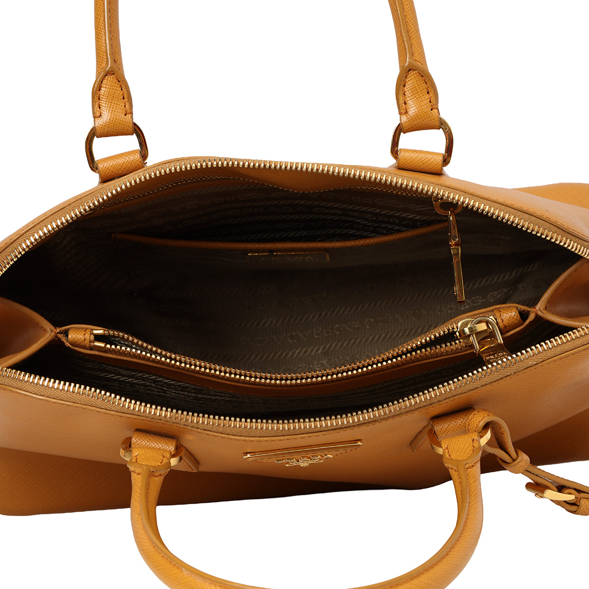 Medium Saffiano Lux Promenade Bag