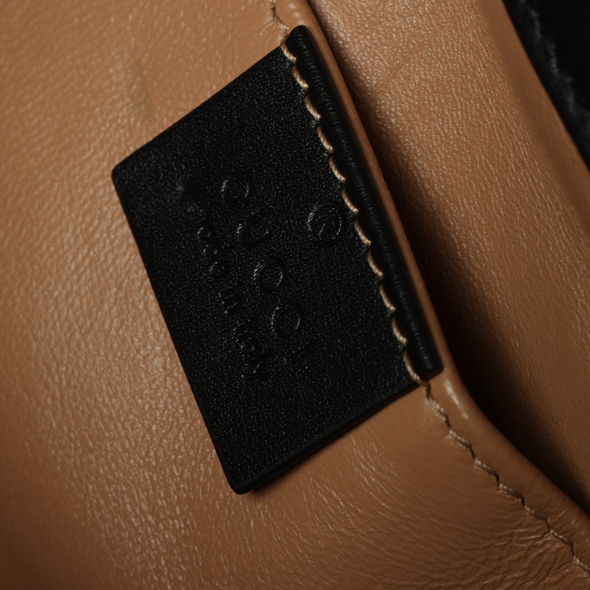 Black Leather Faux Pearl Studded Mini Broadway Bee Shoulder Bag