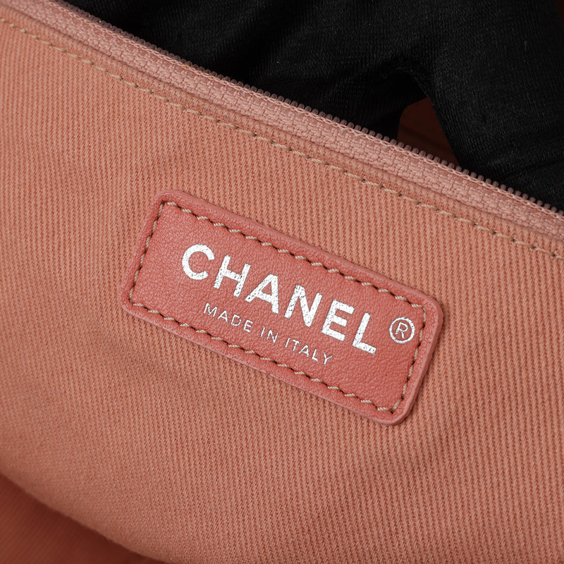 Pink Canvas Small Deauville Tote
