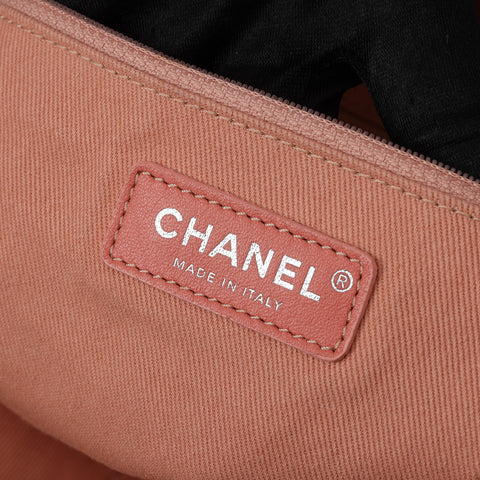 Pink Canvas Small Deauville Tote