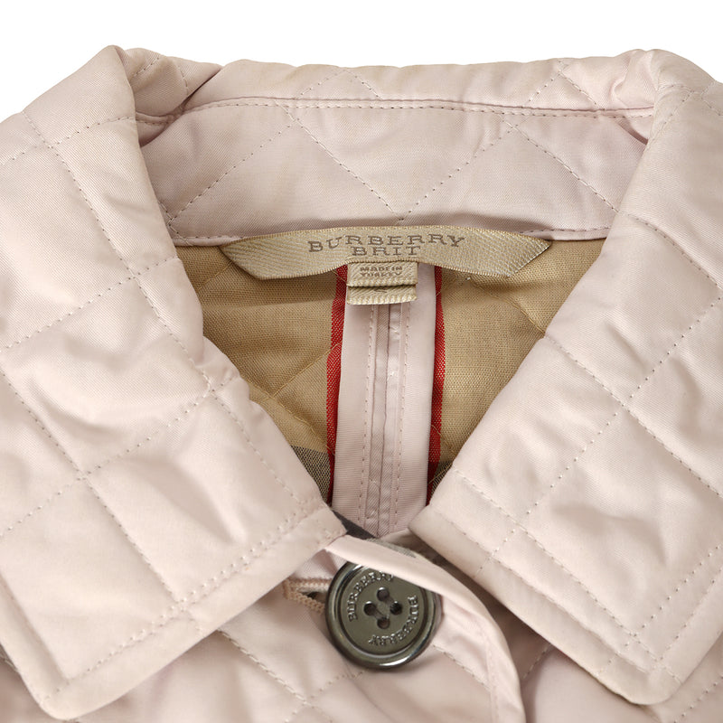 Burberry baby pink utility jacket size s sale