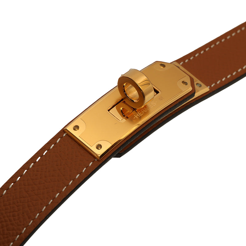 Gold kelly 18 Belt One Size