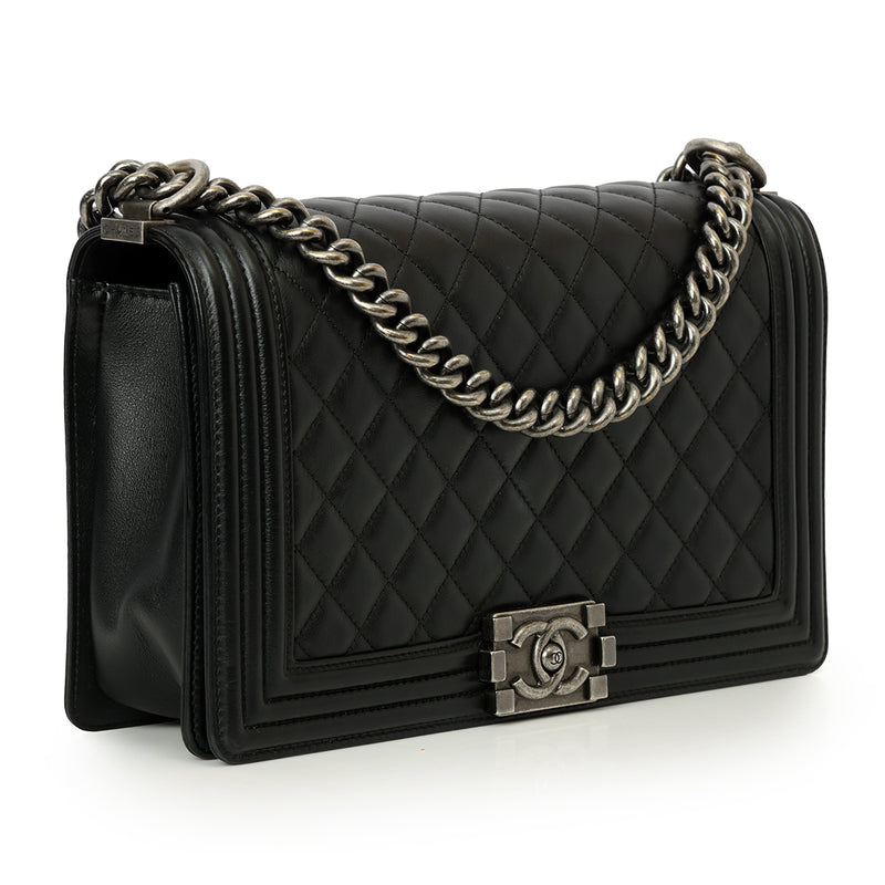 Pre loved chanel new medium boy bag price in india