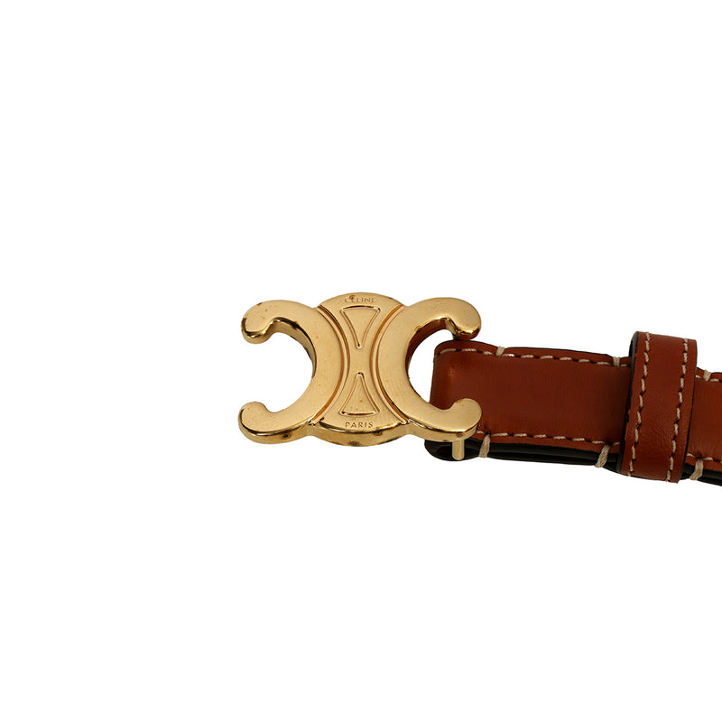 Pre loved celine small triomphe belt size 85 sale