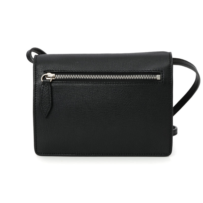 Men burberry black vintage check macken small crossbody bag