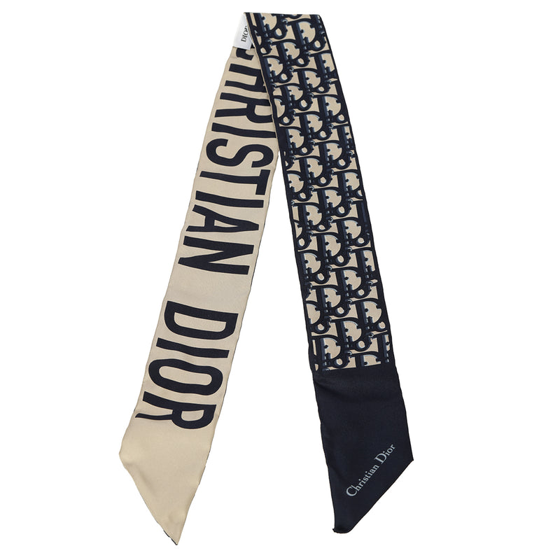 Oblique 100% Soie Sillk Twilly One Size