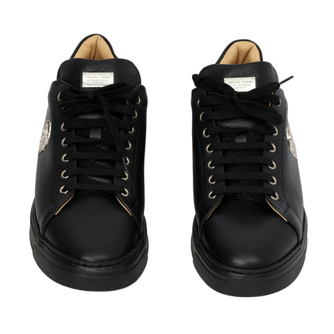 Leather Lo-Top Sneakers The $Skull TM Size-45