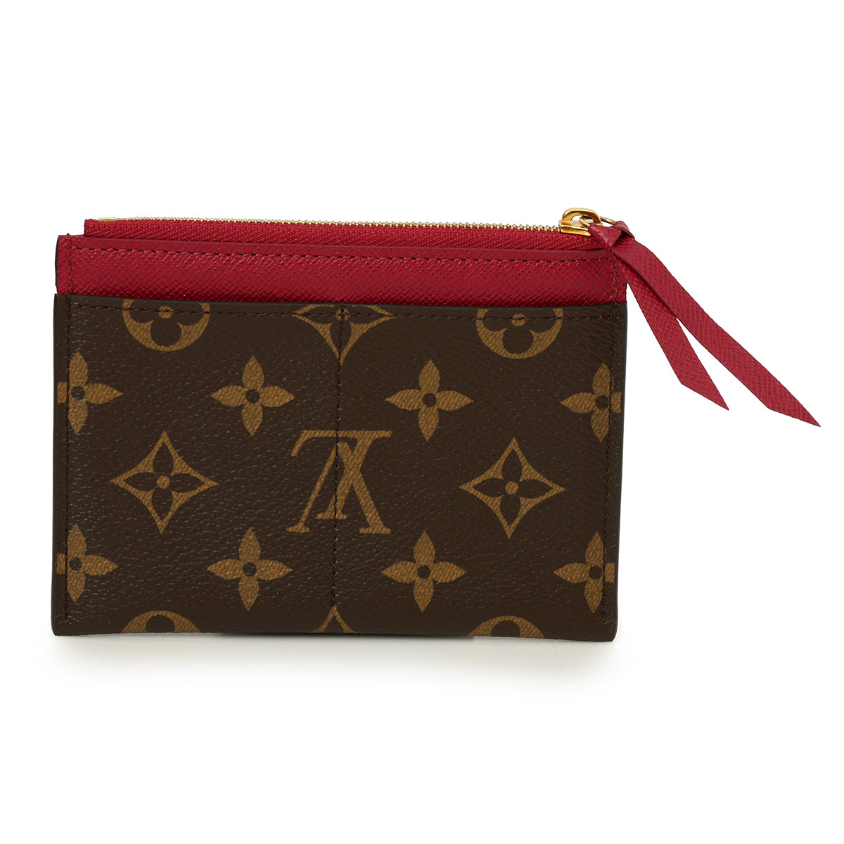 Monogram Zipped Cardholder One Size