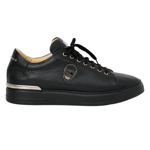 Leather Lo-Top Sneakers The $Skull TM Size-45