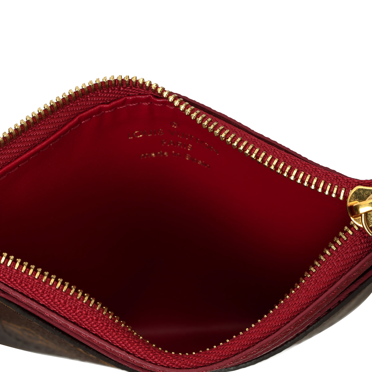 Monogram Zipped Cardholder One Size